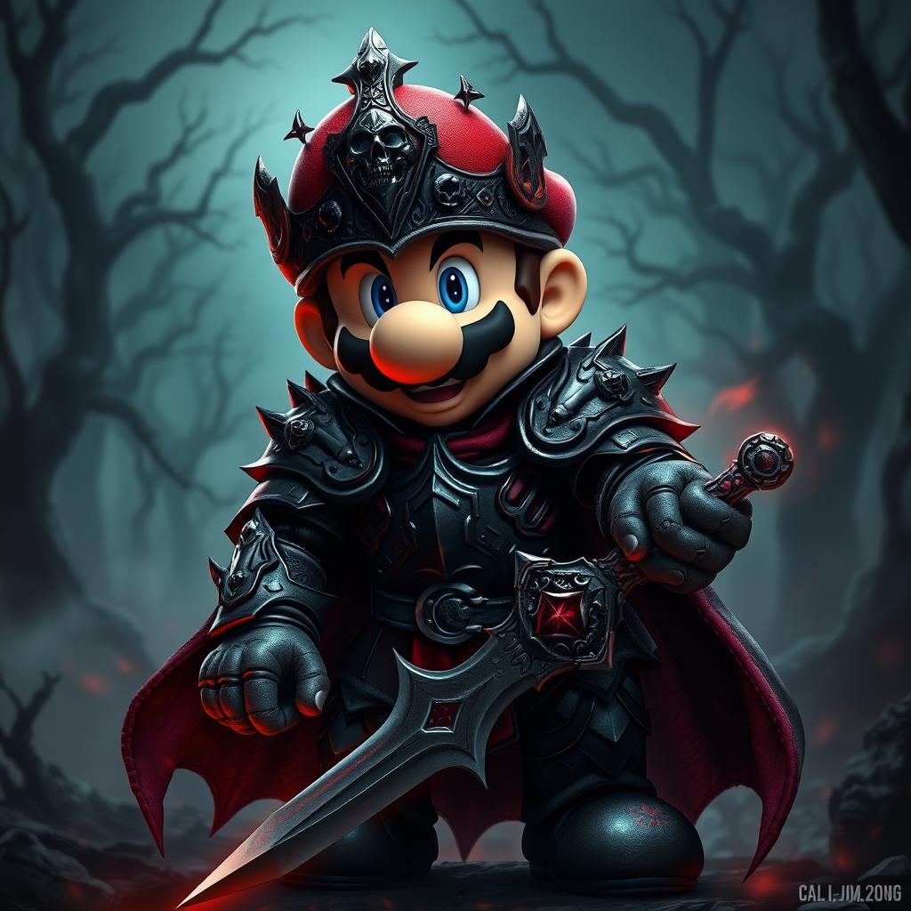 Death Knight Mario: A Fantastical Twist on a Classic