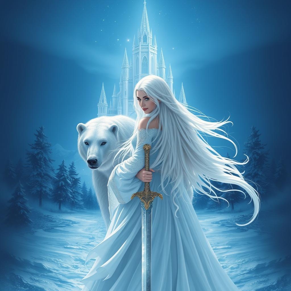 Enchanting Fantasy Princess with Sword
