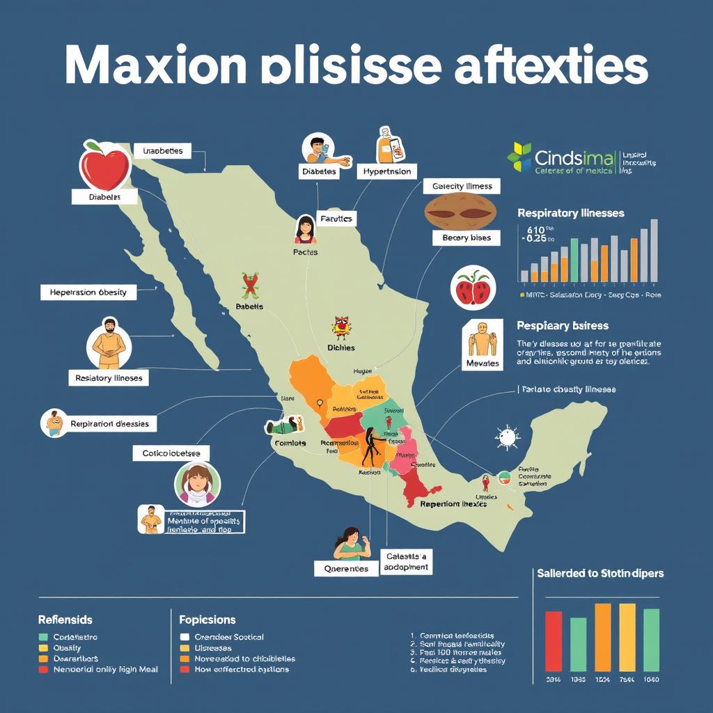 Explore Mexicos Health: Major Diseases Illustrated