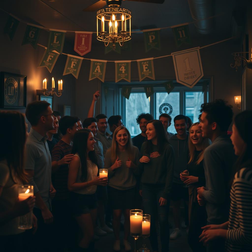 Fraternity Initiation: A Night to Remember