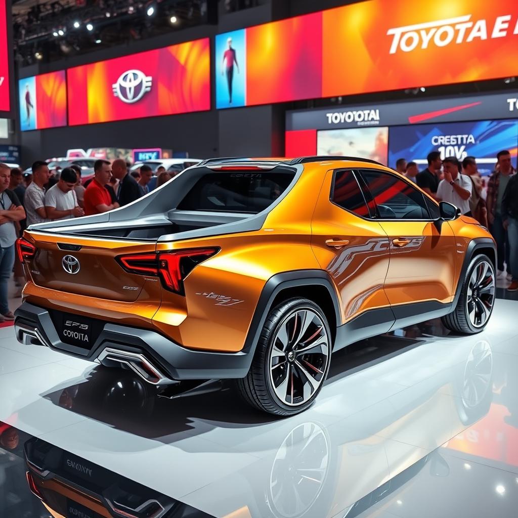 Reimagined: Futuristic Toyota Corolla Cross Pickup
