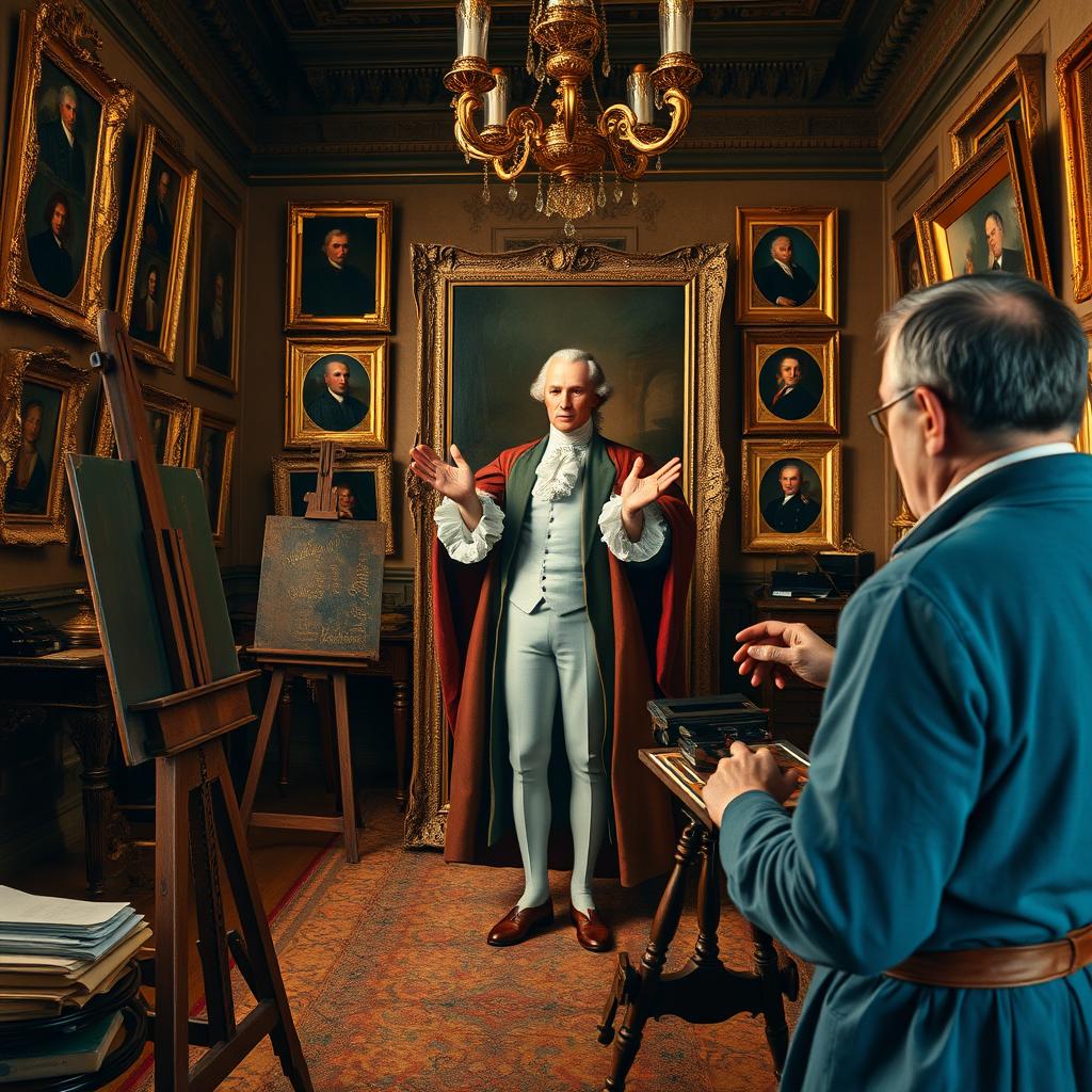 Masterpiece in Progress: A Classical Painter at Work