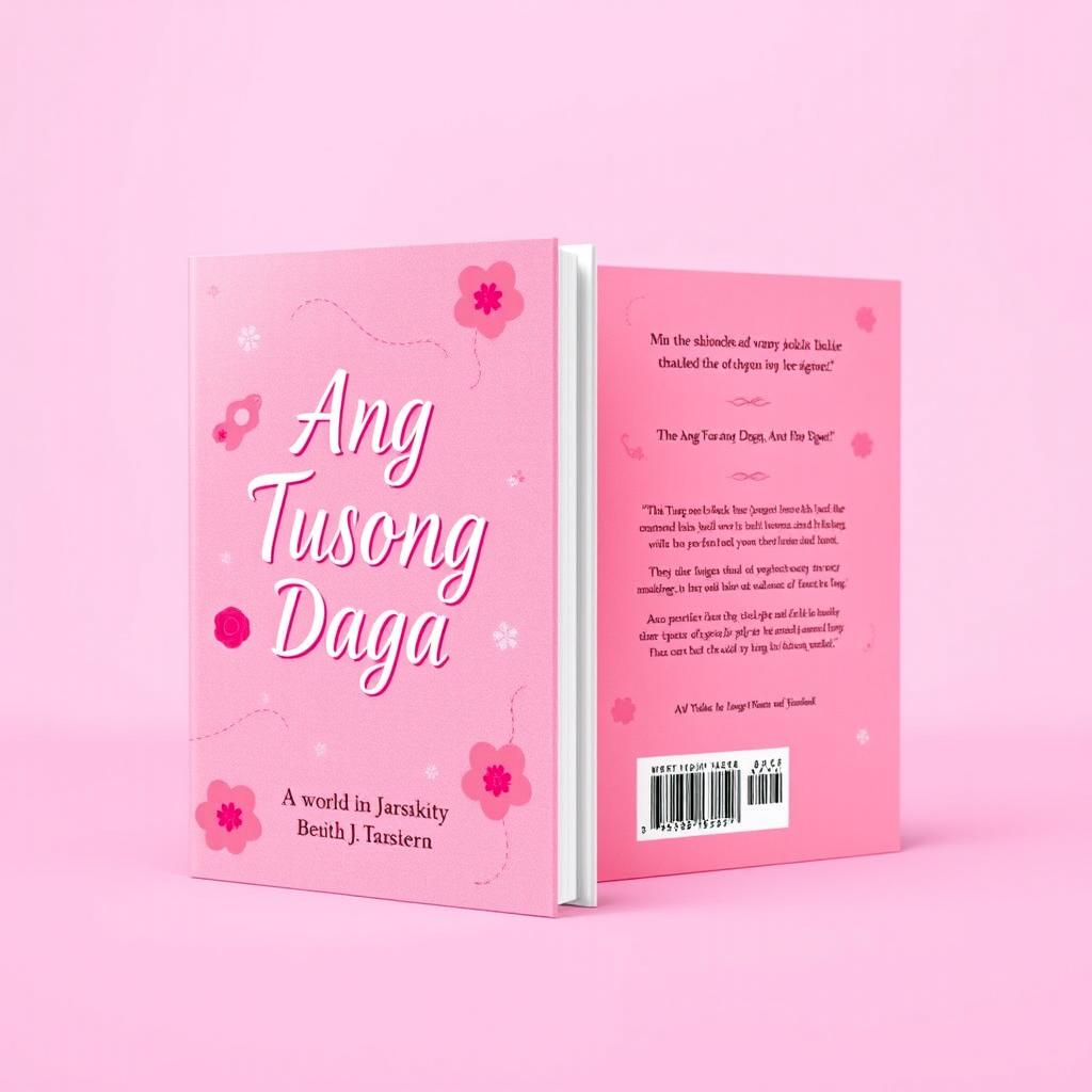 Ang Tusong Daga: A Captivating Pink-Themed Book Cover