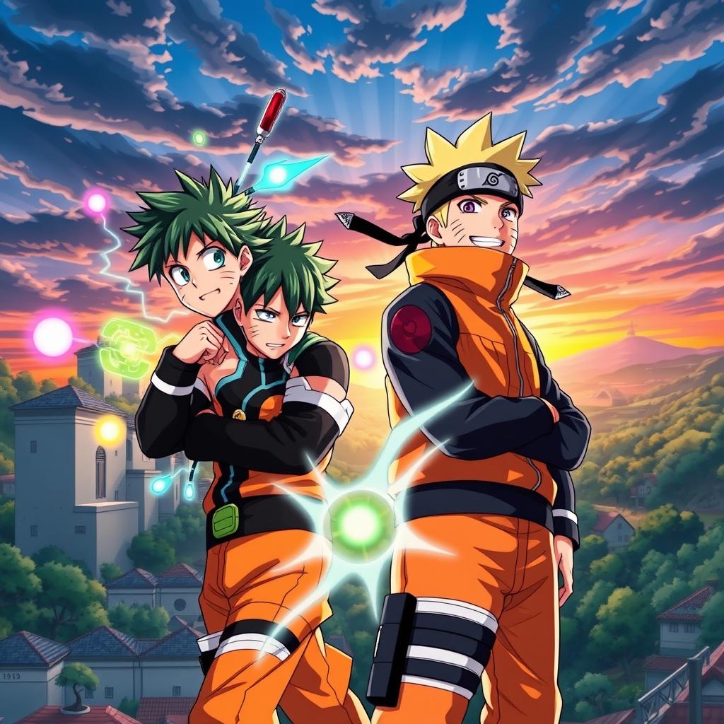 Epic Crossover: My Hero Academia Meets Naruto