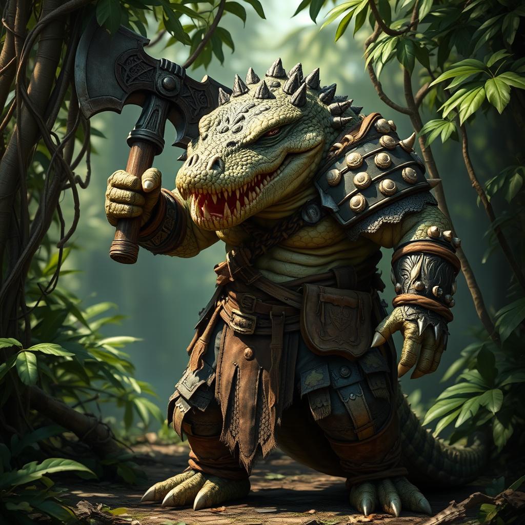 Crocodile Warrior: Guardian of the Jungle