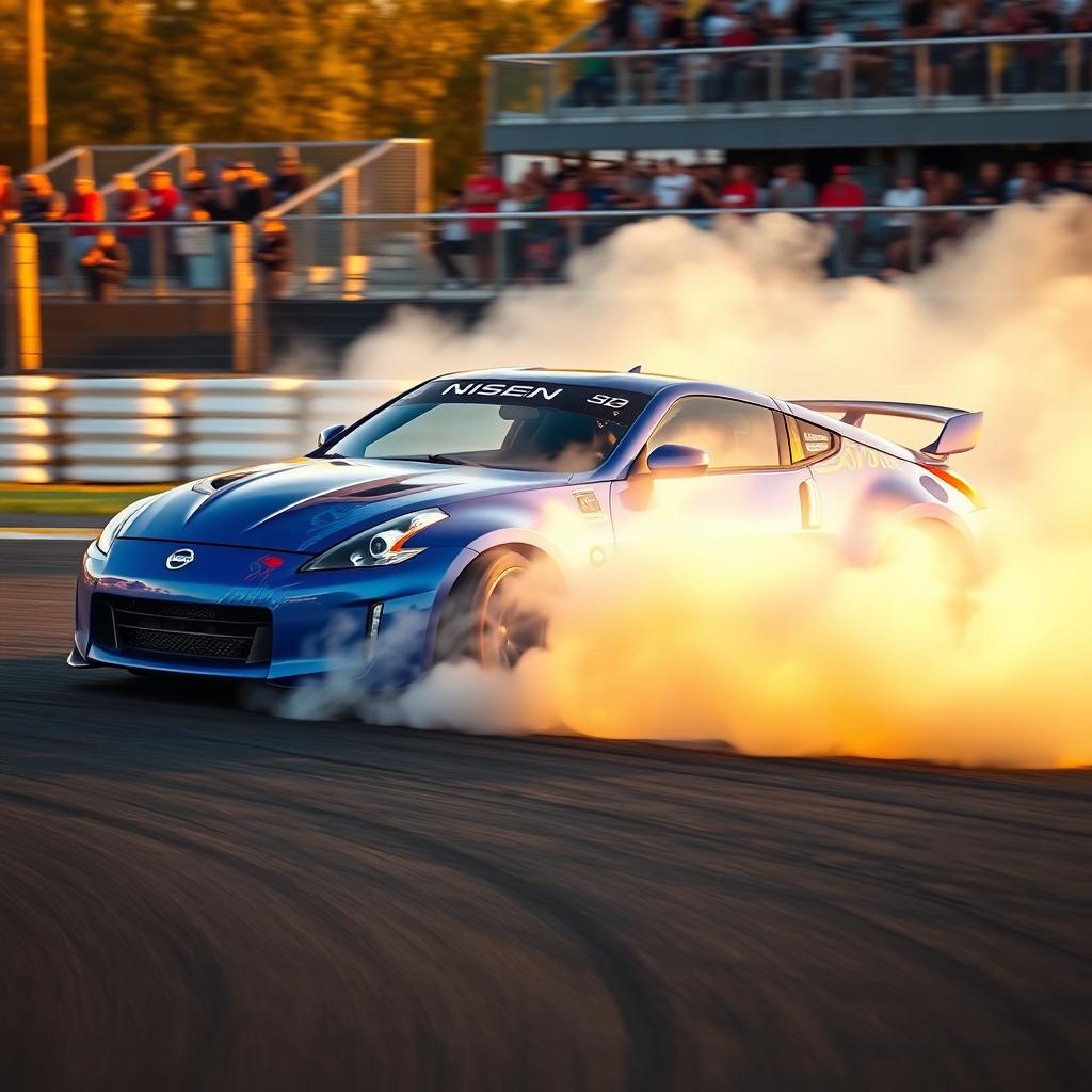 Unleash the Drift: Nissan 350Z in Action!
