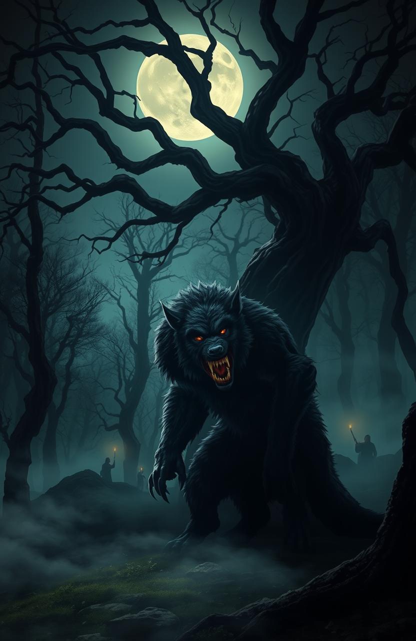 Explore the Mysteries of the Eerie Forest Under Moonlight