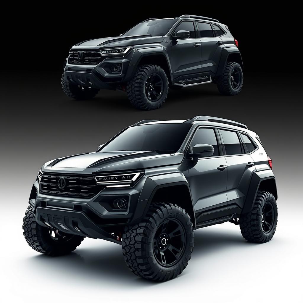 Unleash the Beast: Aggressive Big SUV Designs