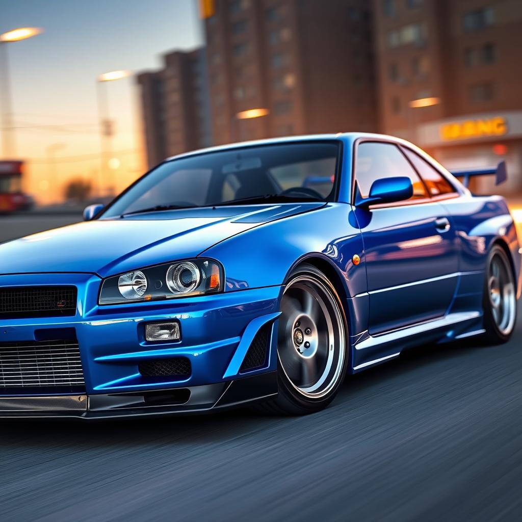 Unleash the Icon: 2004 Nissan Skyline R34