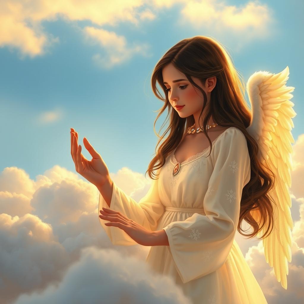 Divine Dialogue: A Teenage Angels Encounter with God