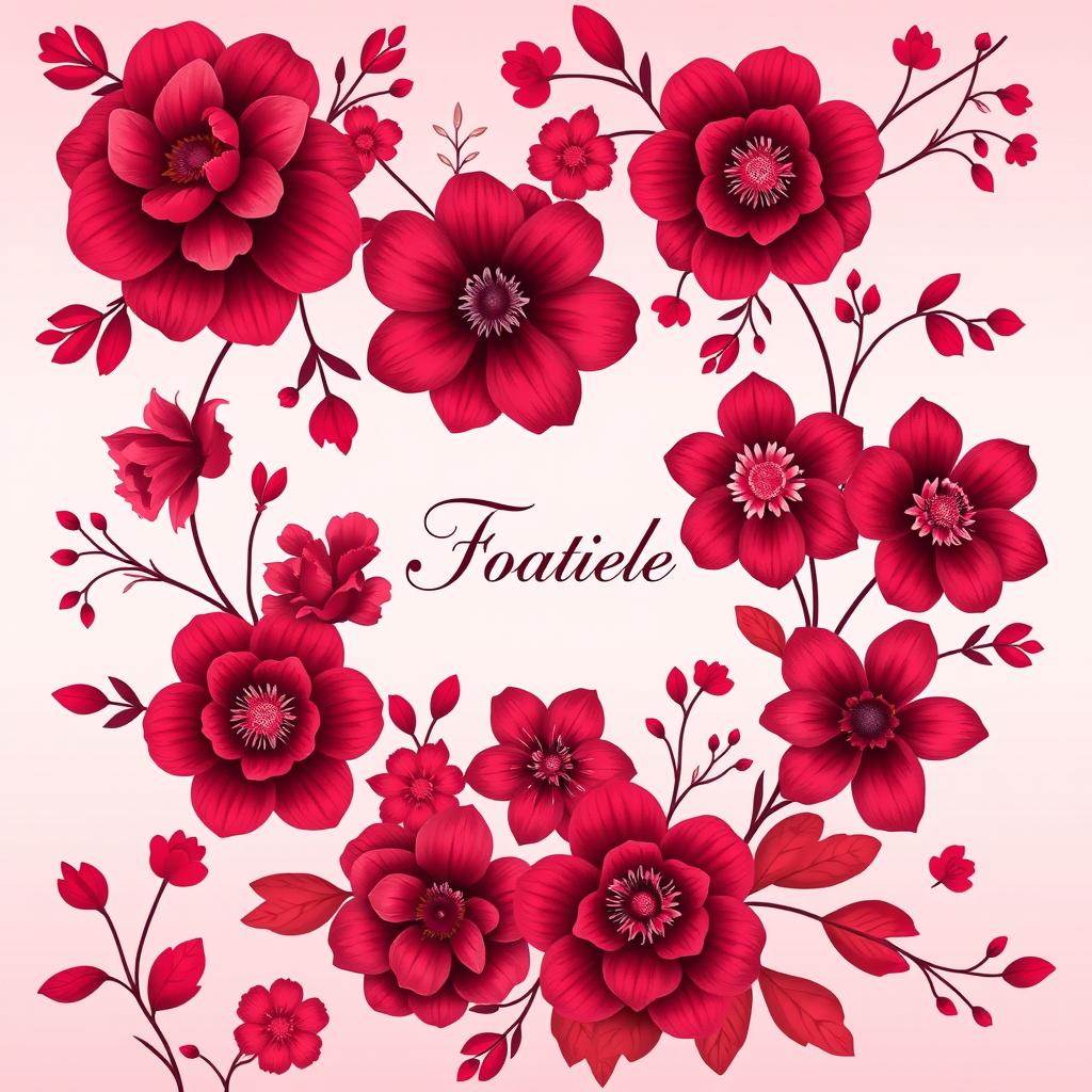 Floral Elegance: Intricate Book Cover Design