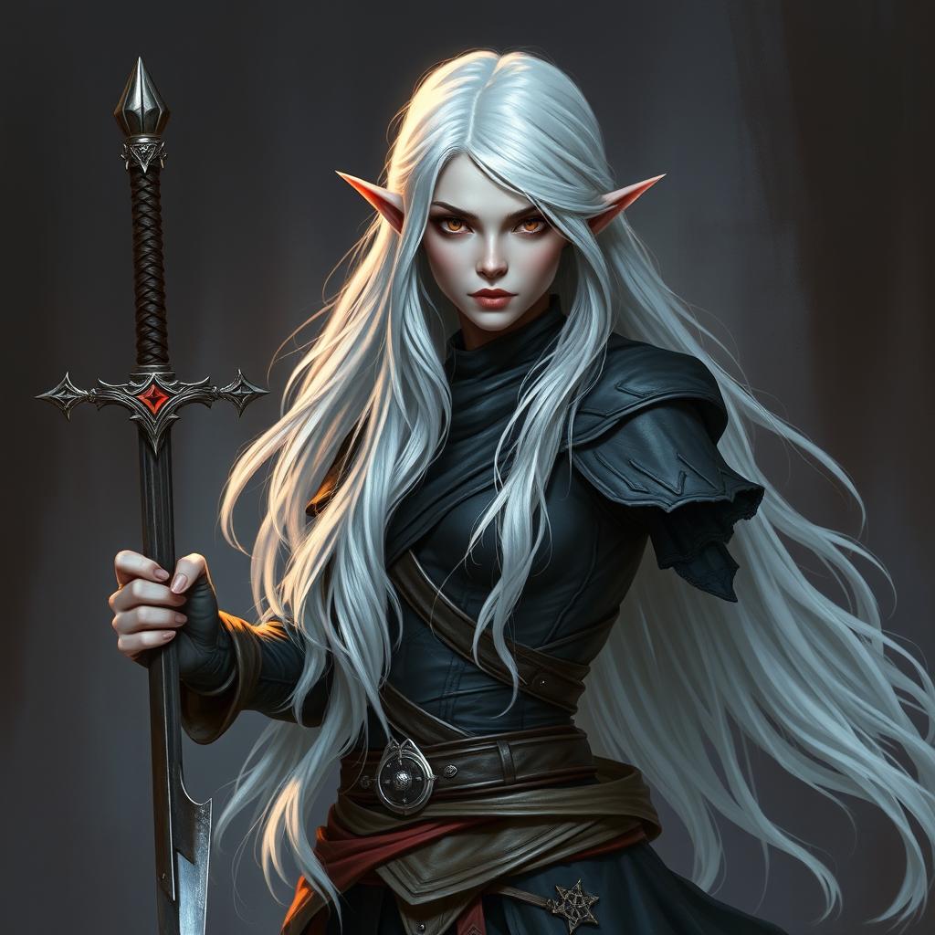 Meet the Enigmatic Shadar-Kai Rogue