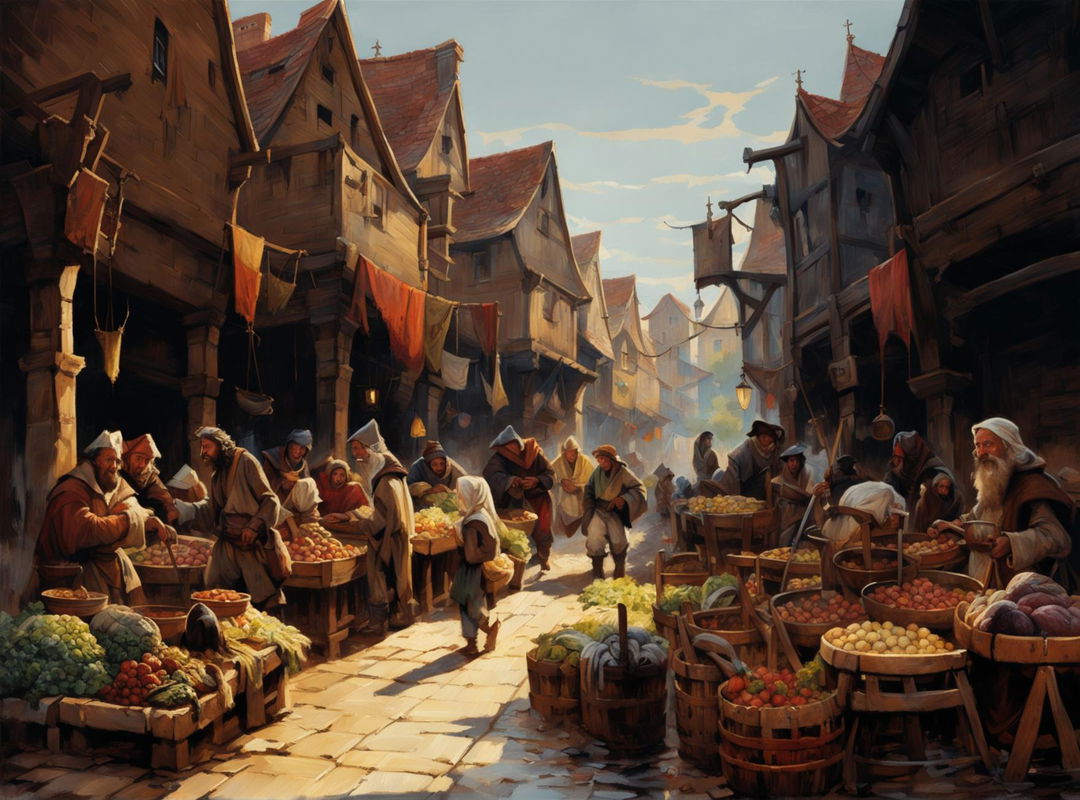 A Glimpse of the Past: Medieval Marketplace