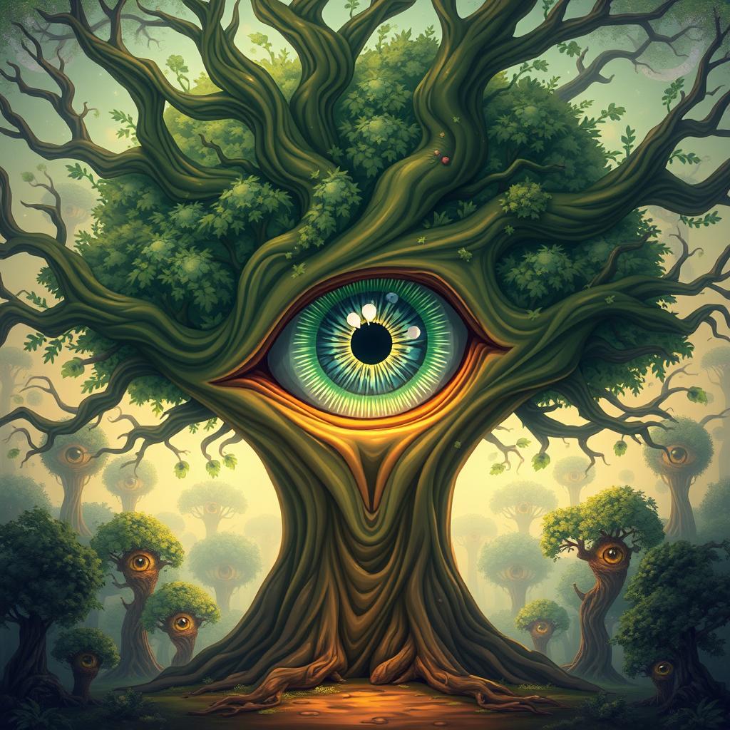 Discover the Majestic Tree with an Enigmatic Eye