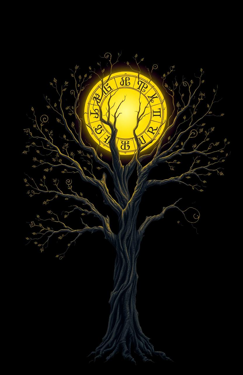 Discover the Magic: Intricate Mystical Tree