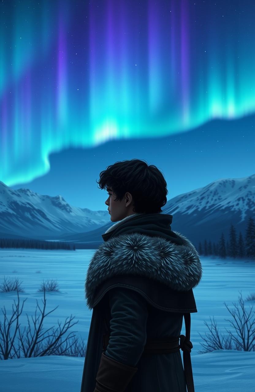The Eternal Night: A Fantasy Winter Landscape