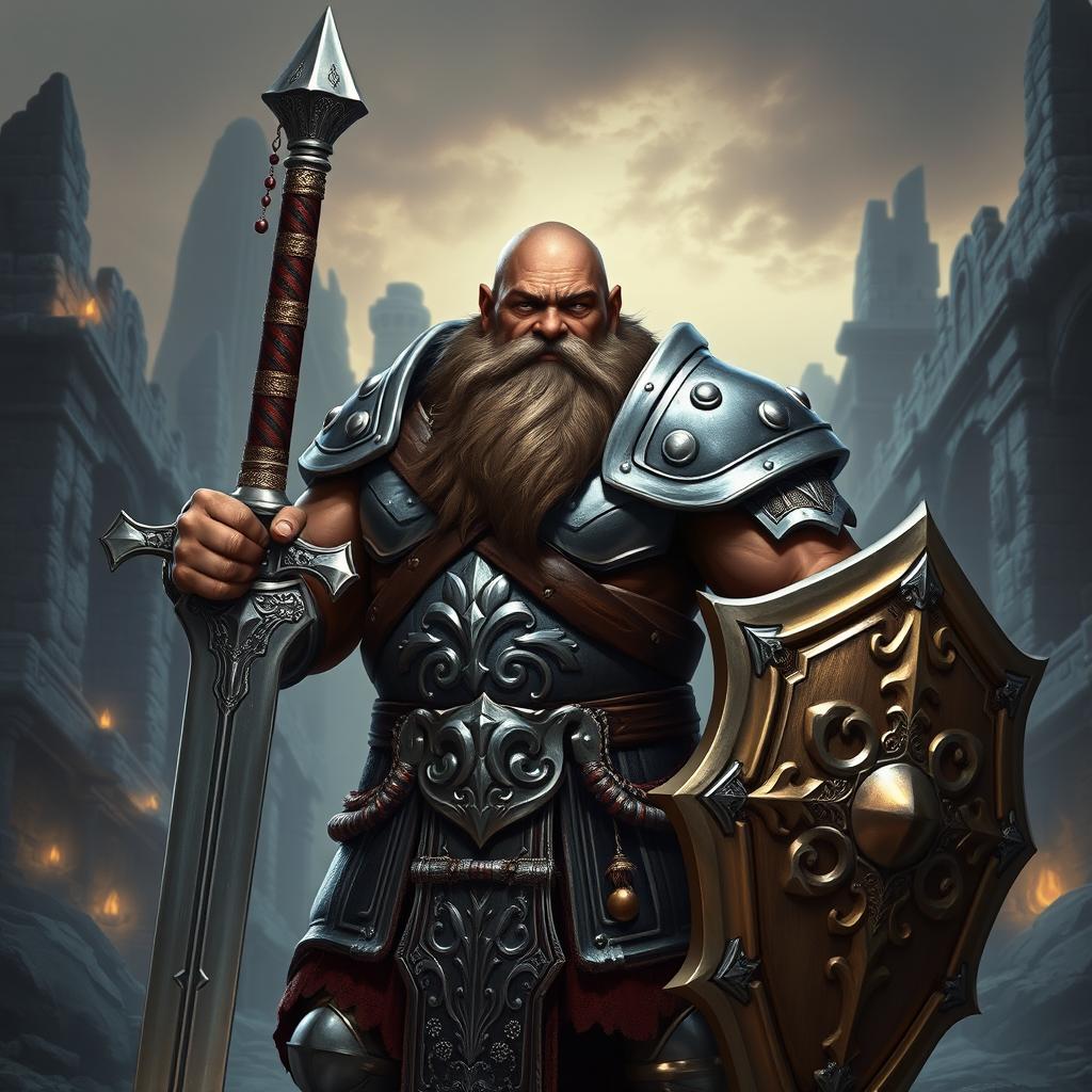 Meet the Mighty Dwarf Paladin