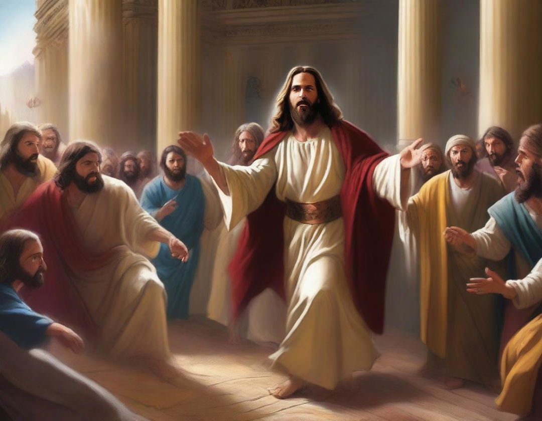 The Cleansing of the Temple: A Vivid Retelling of a Heroic Act