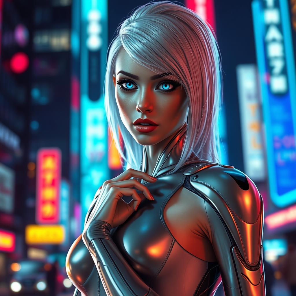 Meet the Futuristic Female Android