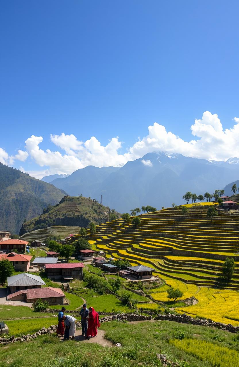 Breathtaking Himalayan Landscape: India Meets Nepal