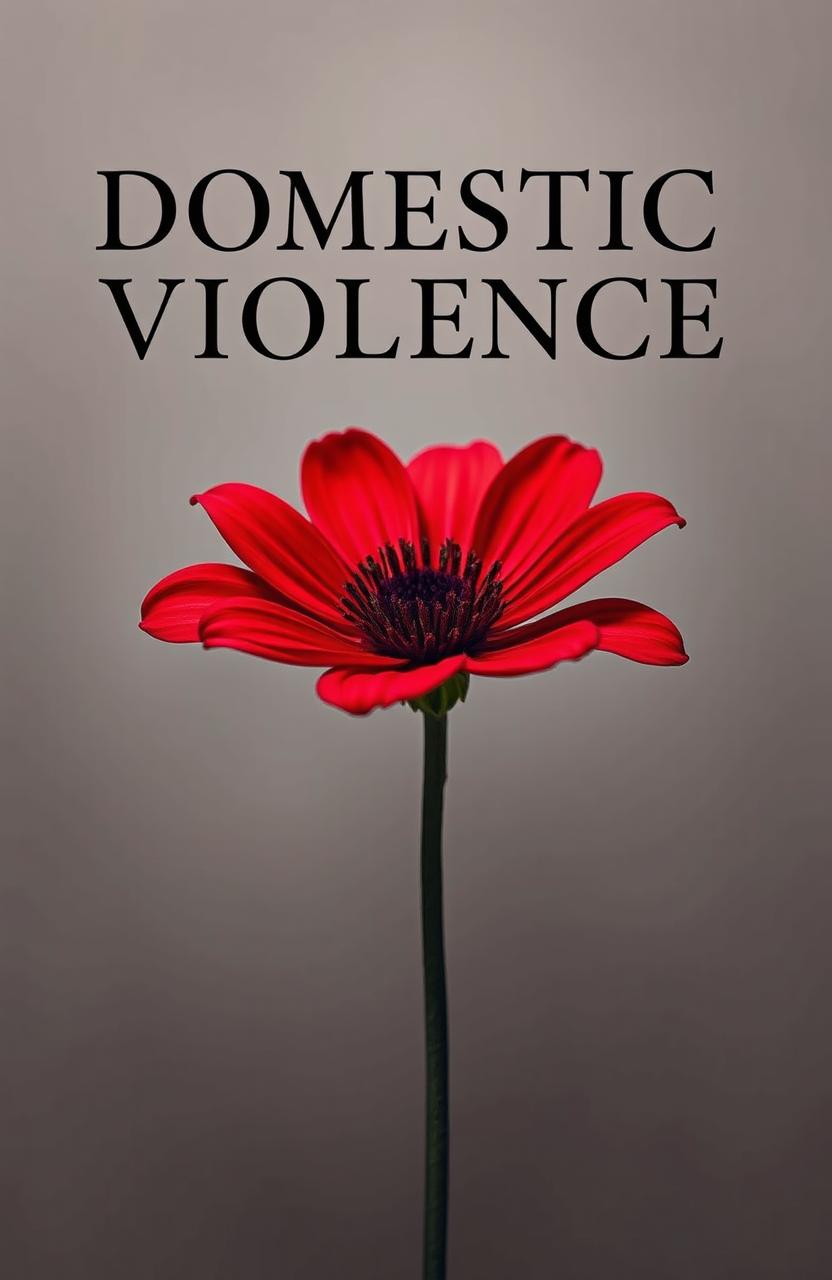 A Beacon of Hope: Red Flower Against Domestic Violence