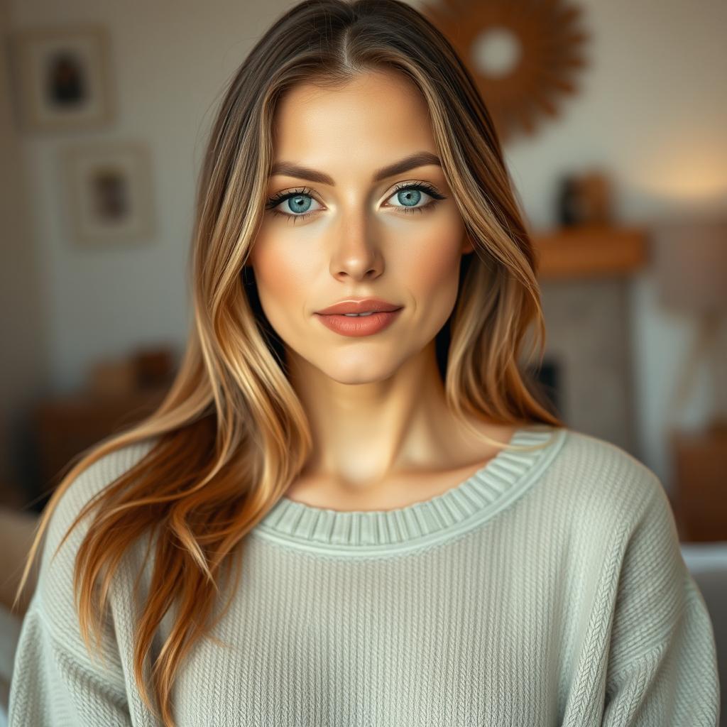 Embrace Natural Beauty: 37-Year-Old American Woman