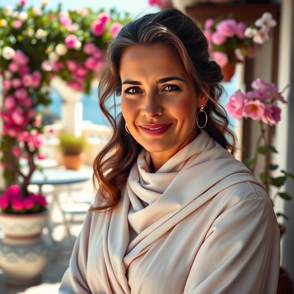 Discover the Grace of a Modern Greek Woman