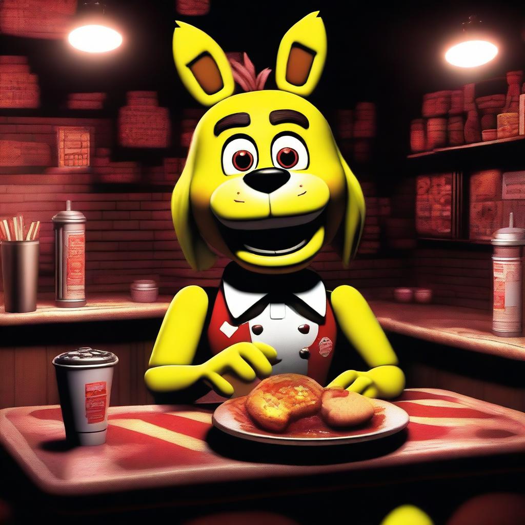 Get Lost in a Dark Pizzeria with Chica from Five Nights at Freddys