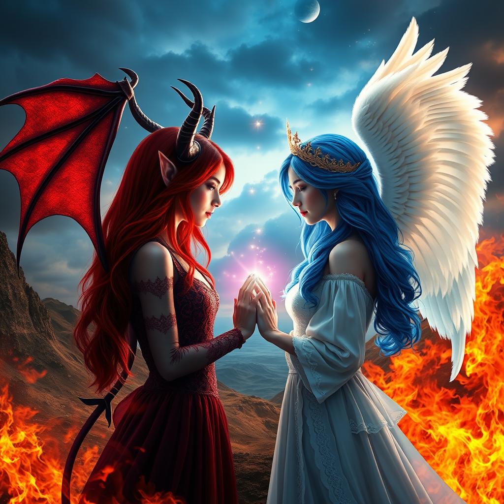 Forbidden Love: Mina and Sapphires Tale
