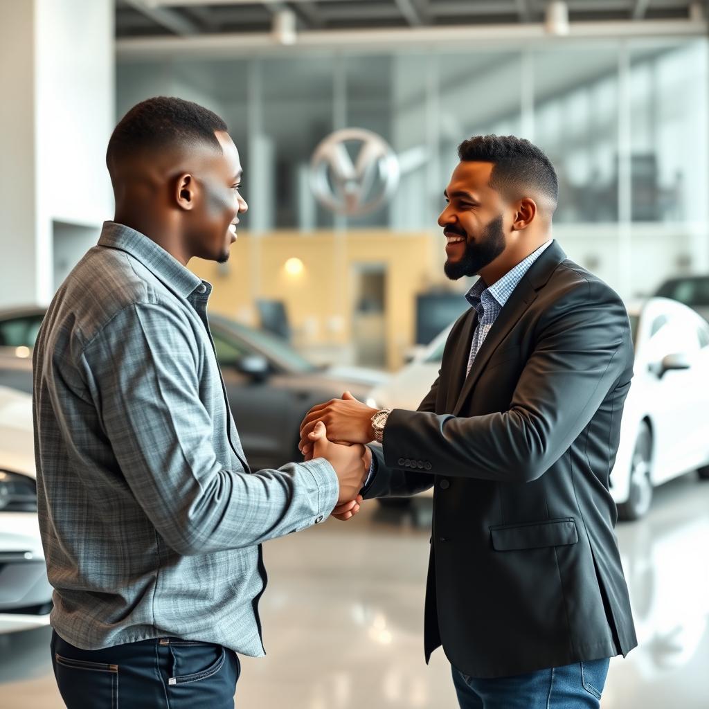 The Power of Partnership: A Dynamic Handshake