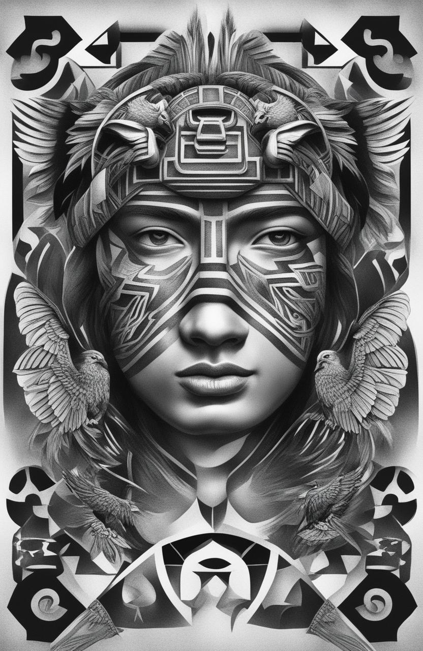 Timeless Aztec Warrior Tattoo: Symbolism and Inspiration