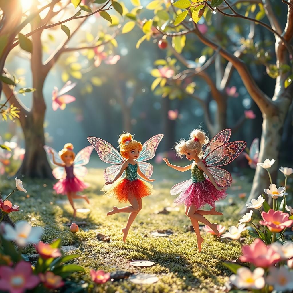 Enchanting Fairies in a Magical Forest