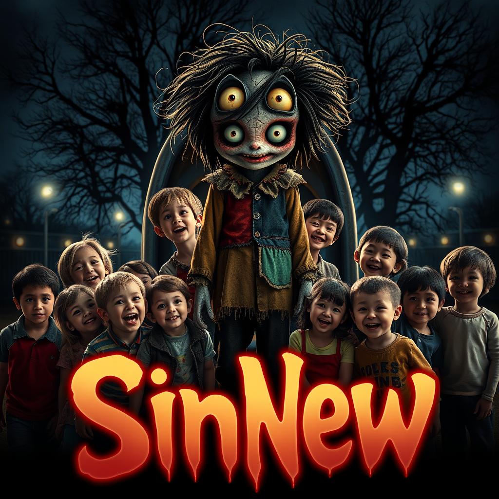SinNew: Captivating Horror Movie Art Cover