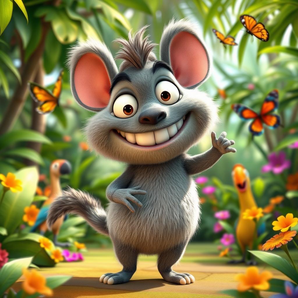 Meet Your New Jungle Buddy: The Adorable Mort-Inspired Character