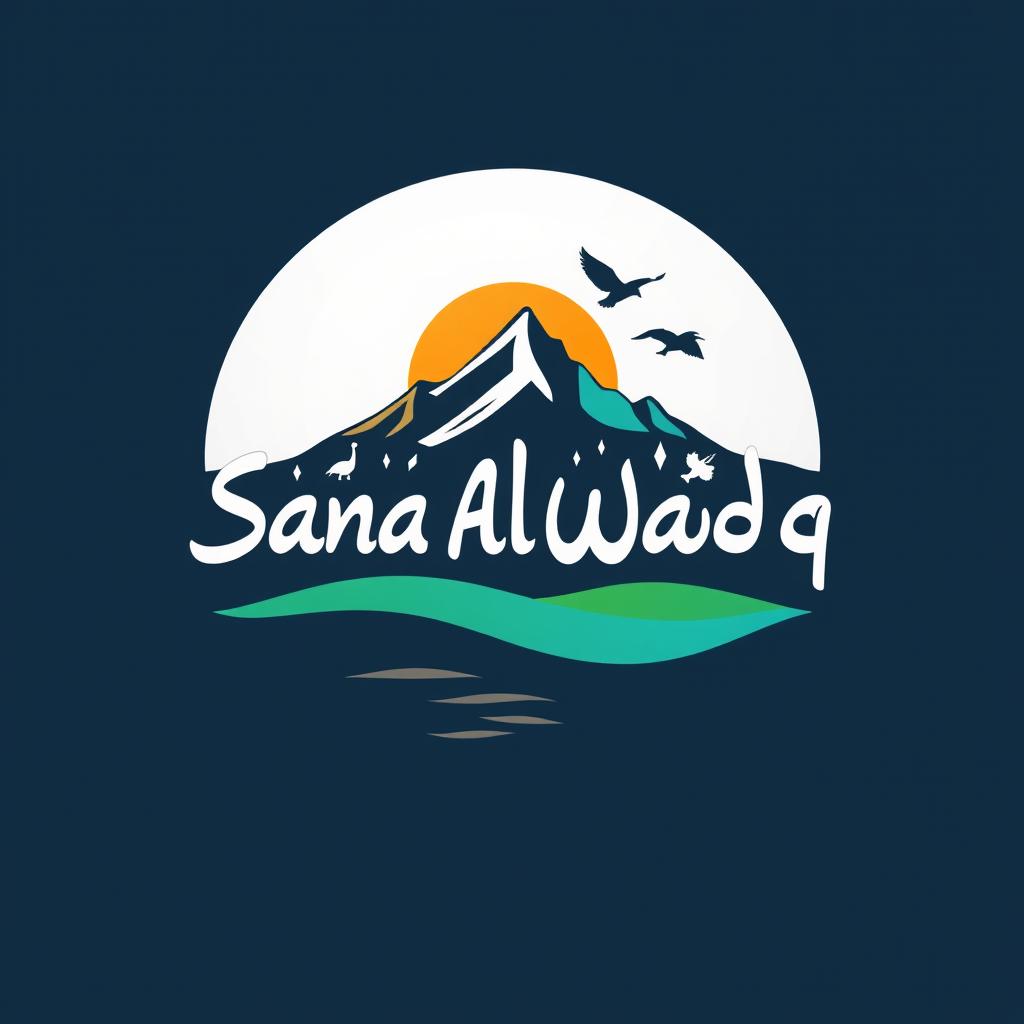 Sana Al-Wadq Logo Design: Your Journey Awaits