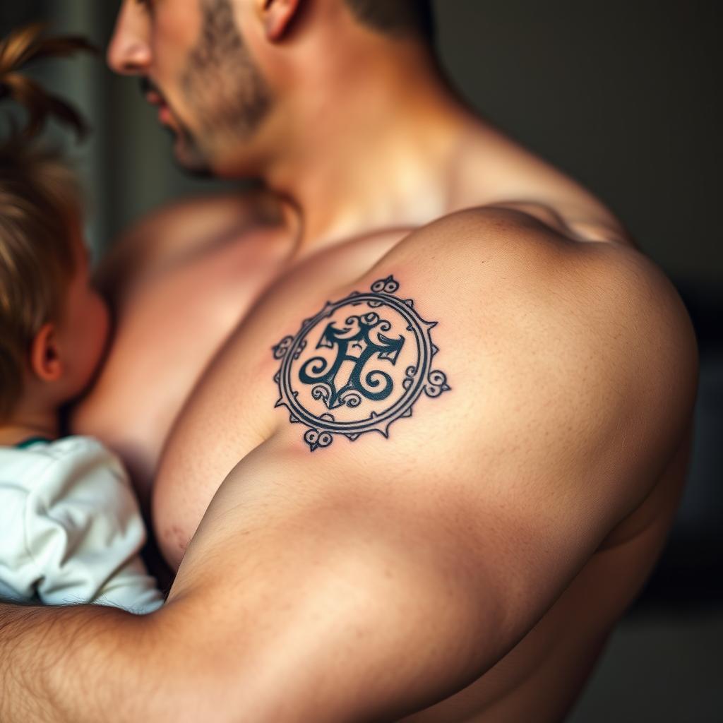 Strength in Love: Fathers Tattoo Tribute