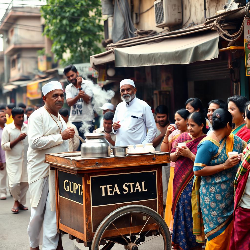 Sip and Savor: The Vibrant Tea Stall Experience