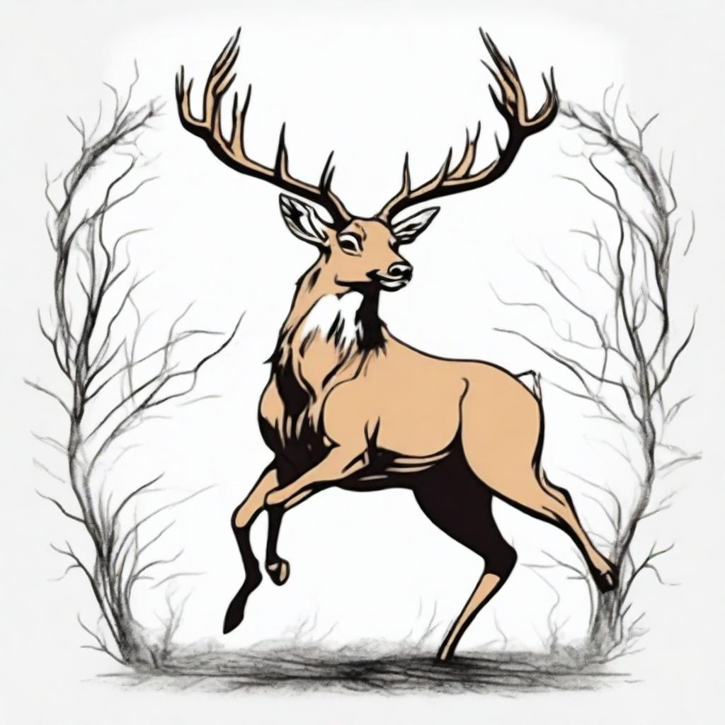 Majestic Deer: A Symbol of Power and Freedom