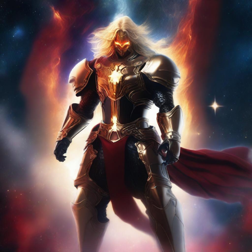 Cosmic Vigil: Celestial Guardian of the Nebula