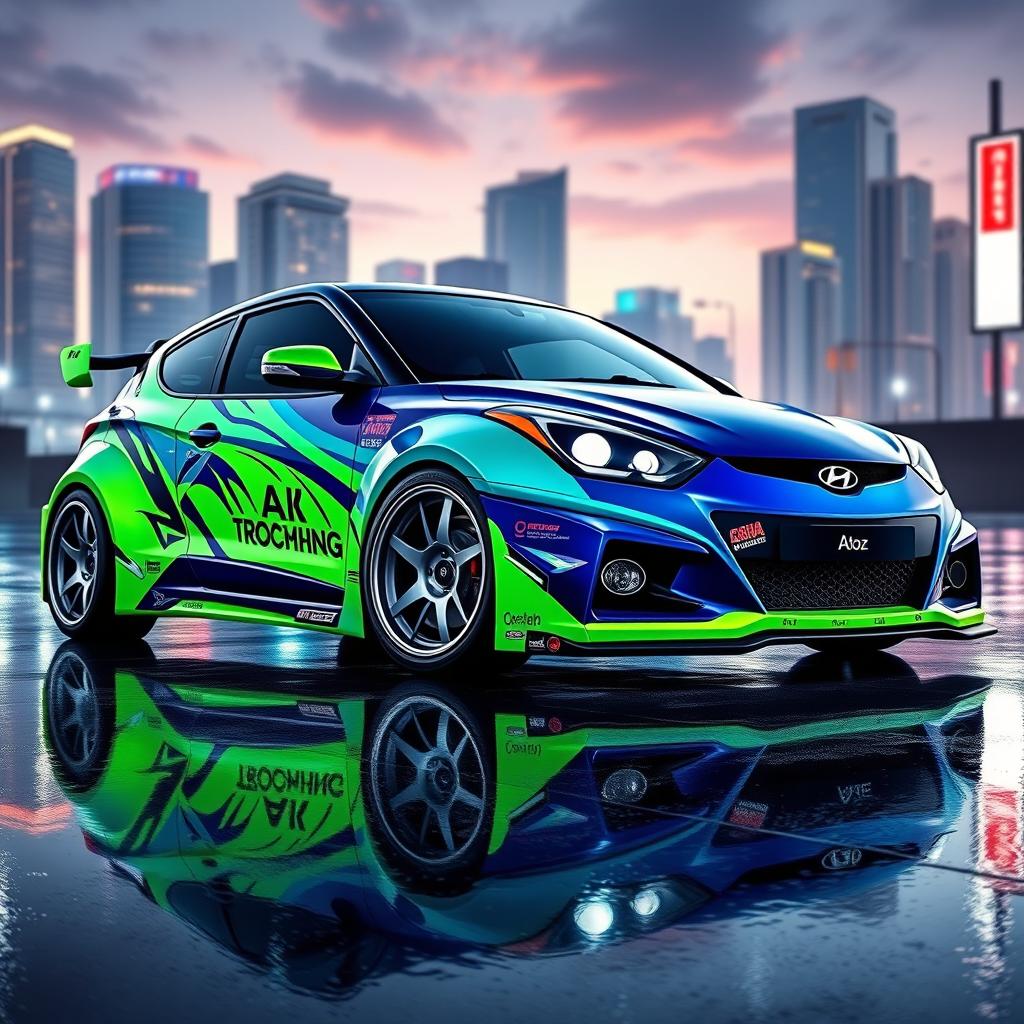 Vibrant JDM Concept: 2000 Hyundai Atoz