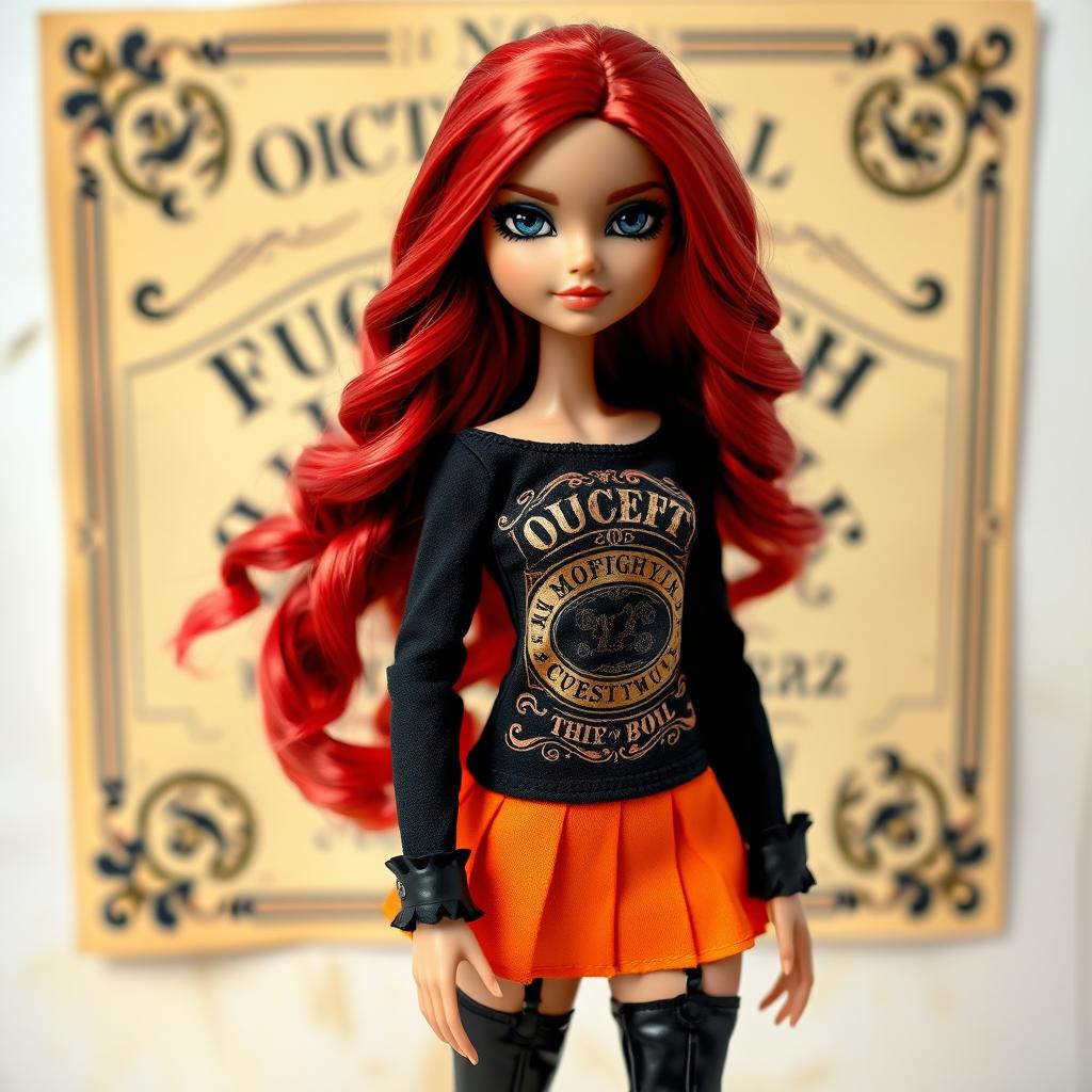 Stylish Bratz Doll with Striking Red Hair