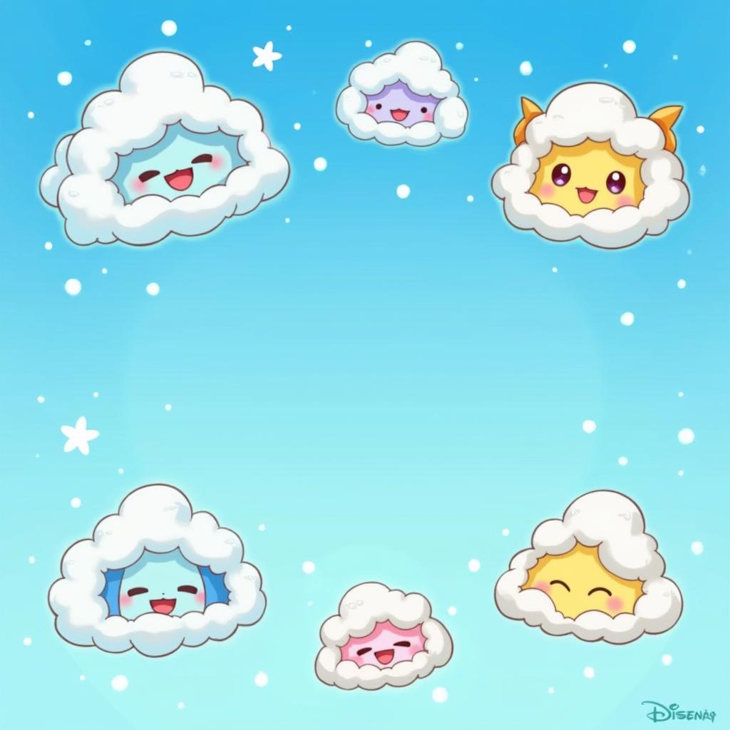 Fluffy Pokémon Clouds: A Whimsical Sky Adventure