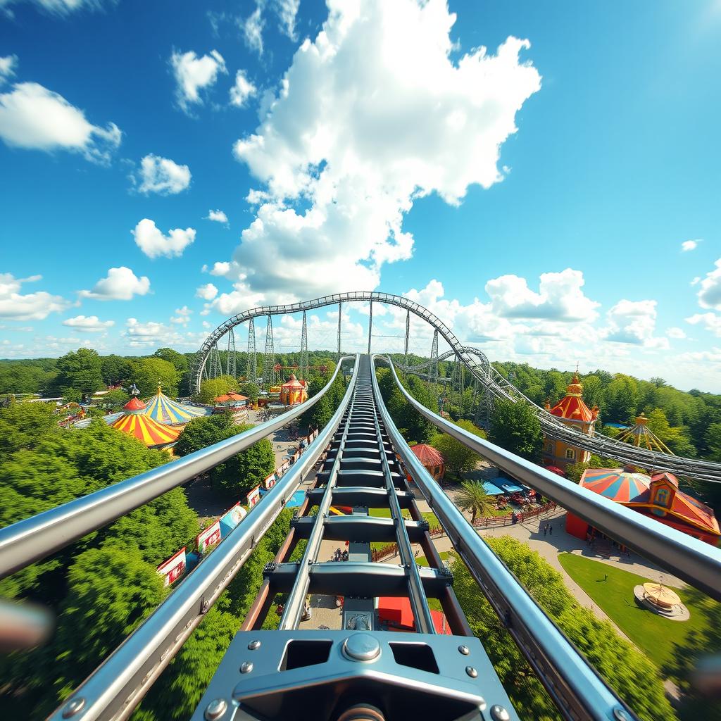 Experience the Rush: 3D Rollercoaster Adventure