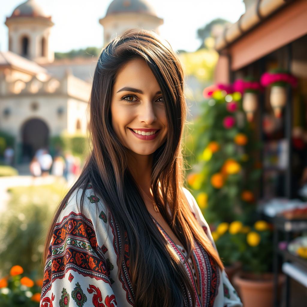 Elegance in Tradition: Turkish Beauty in Her 40s