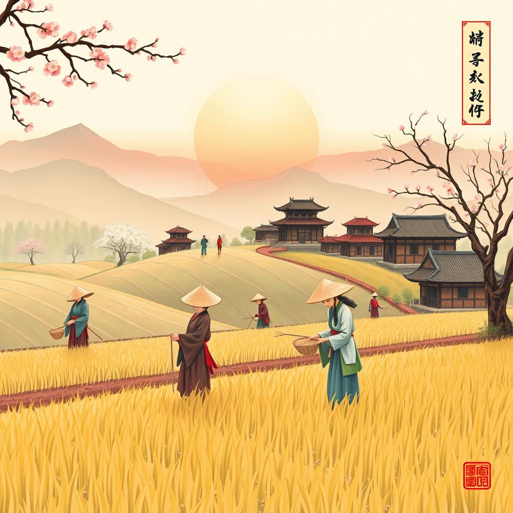 Life in Feudal China: Peasants in the Fields