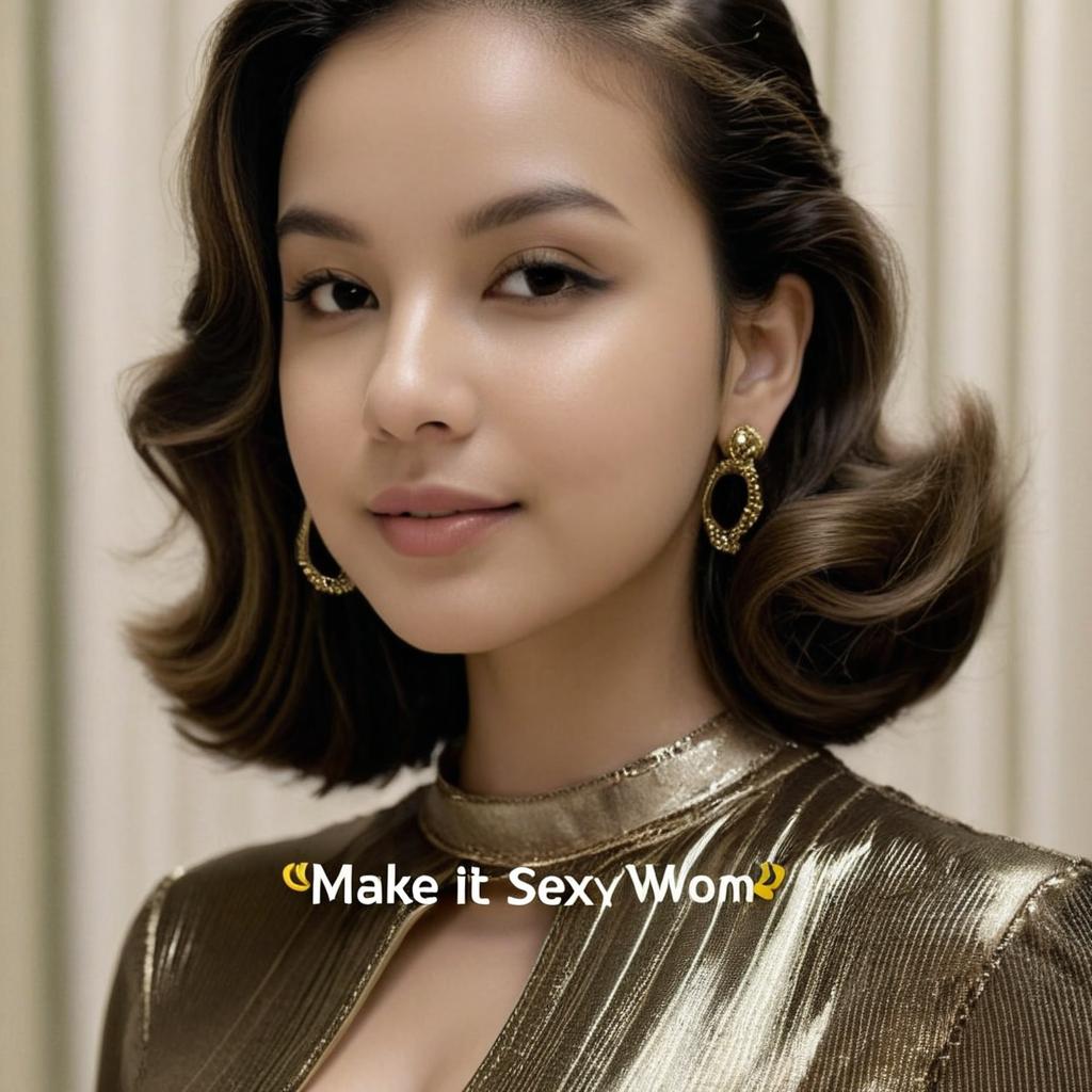 Glamorous Brunette: A Timeless Beauty