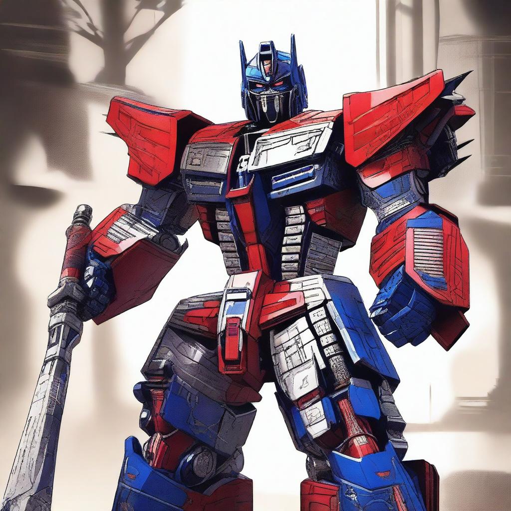 Optimus Prime: Warrior of Two Worlds