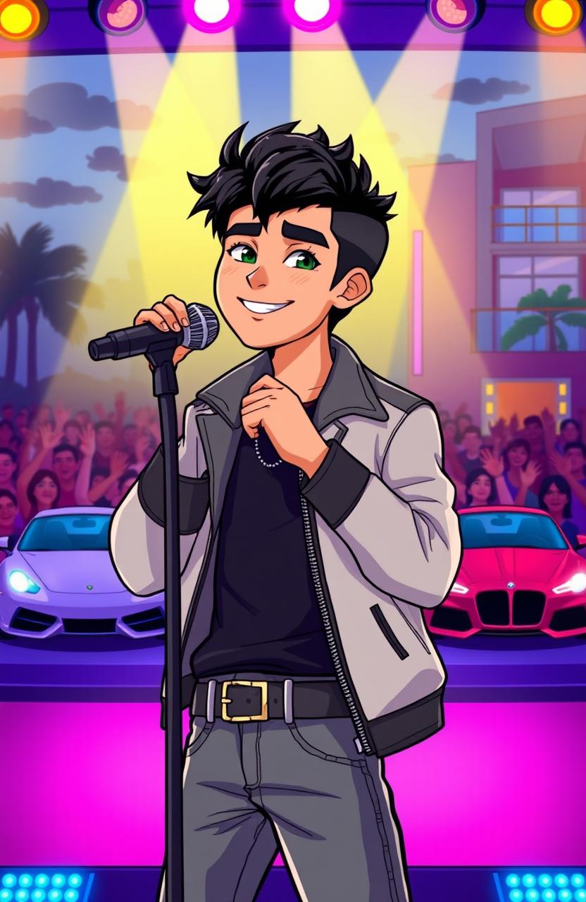 Unleash Your Inner Star: Young Male Singer