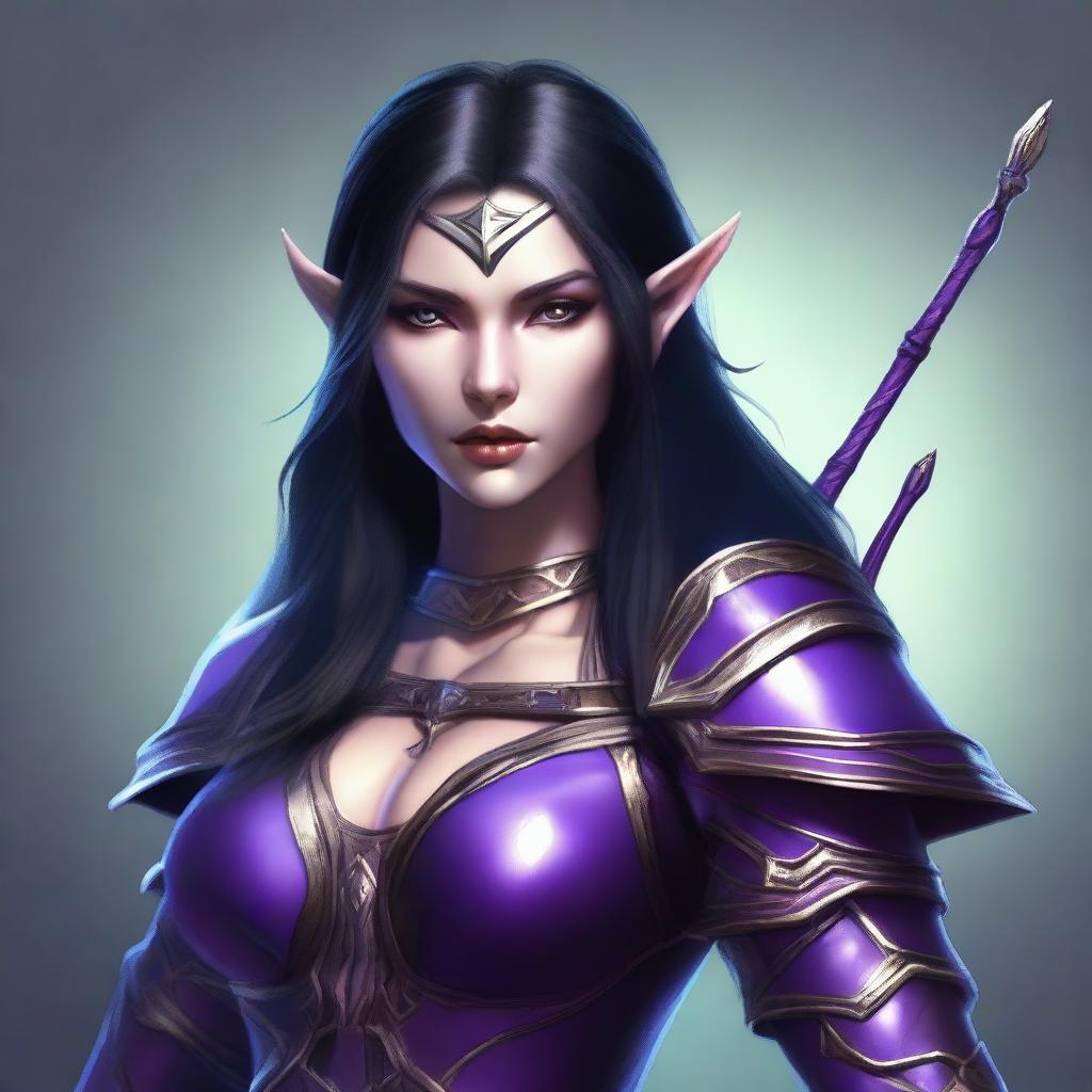Ethereal Hunter: A Wood Elf Warrior