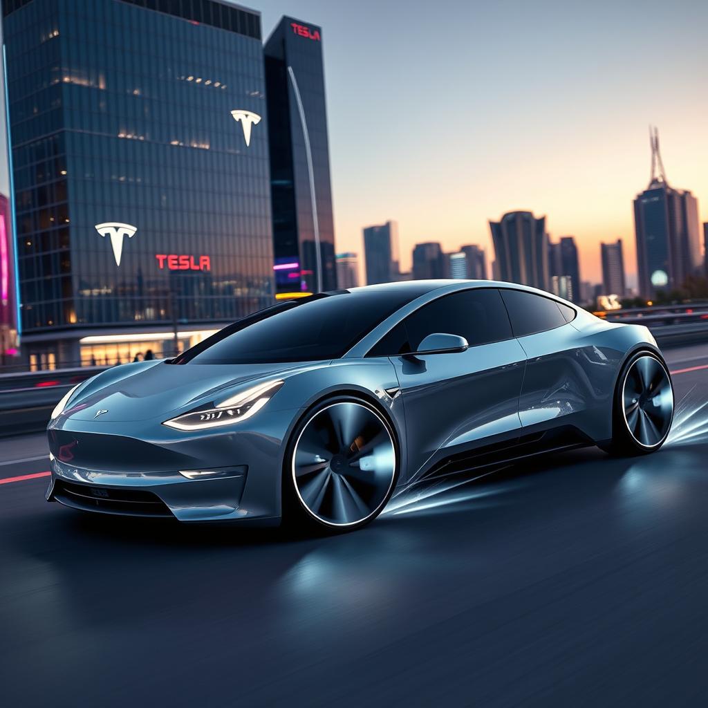 Futuristic Tesla: The Evolution of Driving